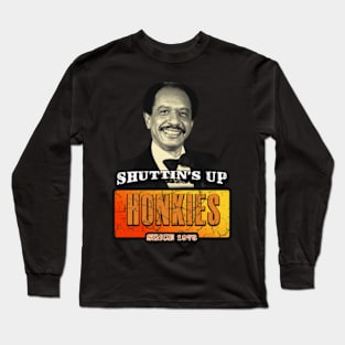 Shuttins up huonky 8 (ArtDrawing) Long Sleeve T-Shirt